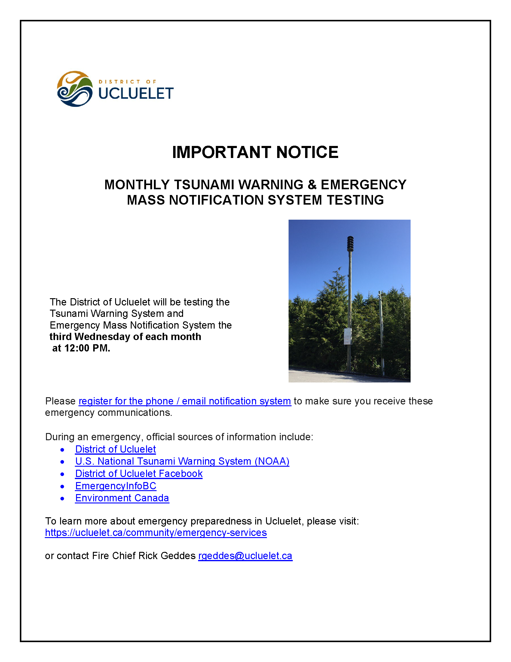 2022 Notice TWS Nofication Testing
