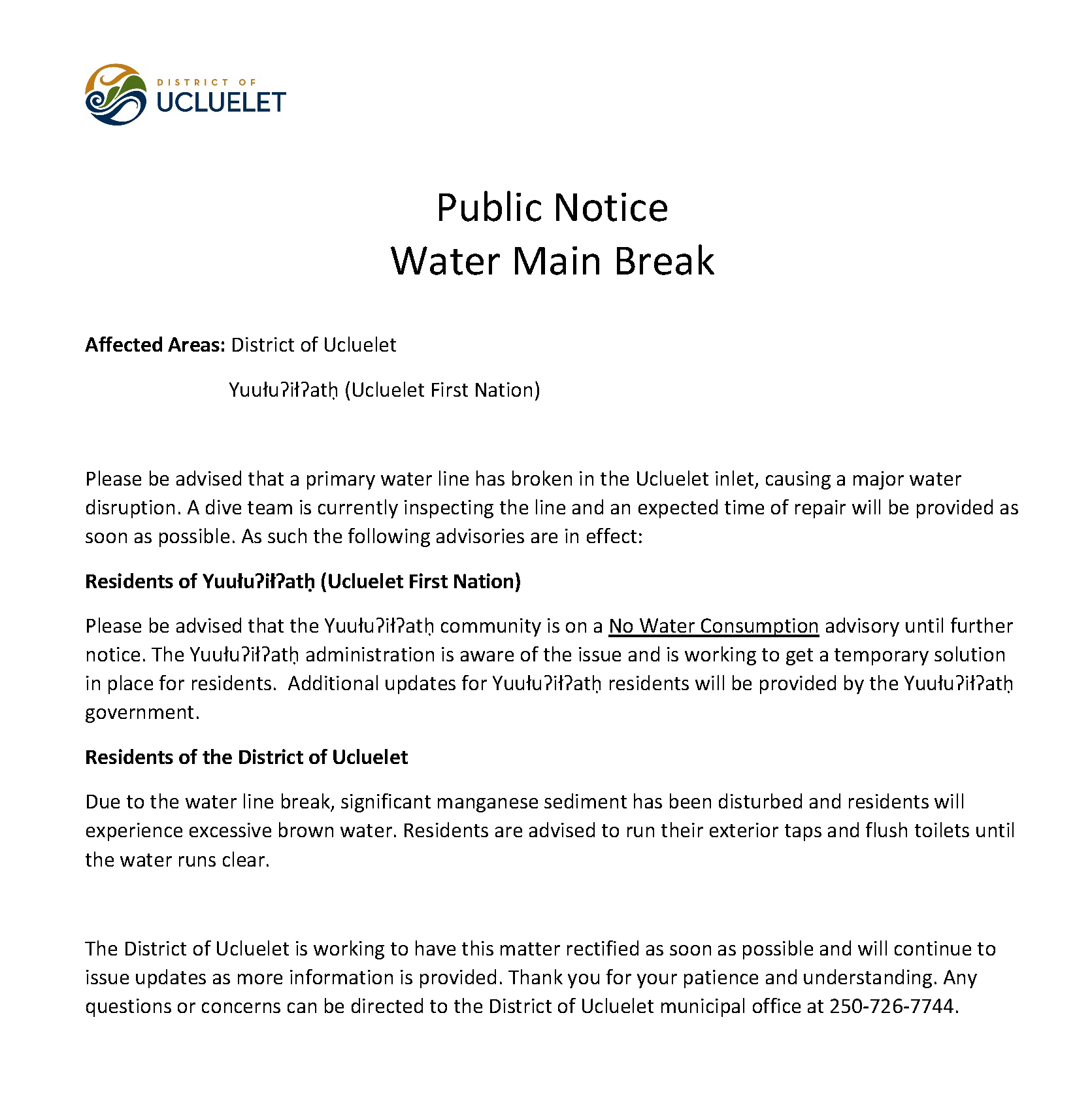 Public Notice