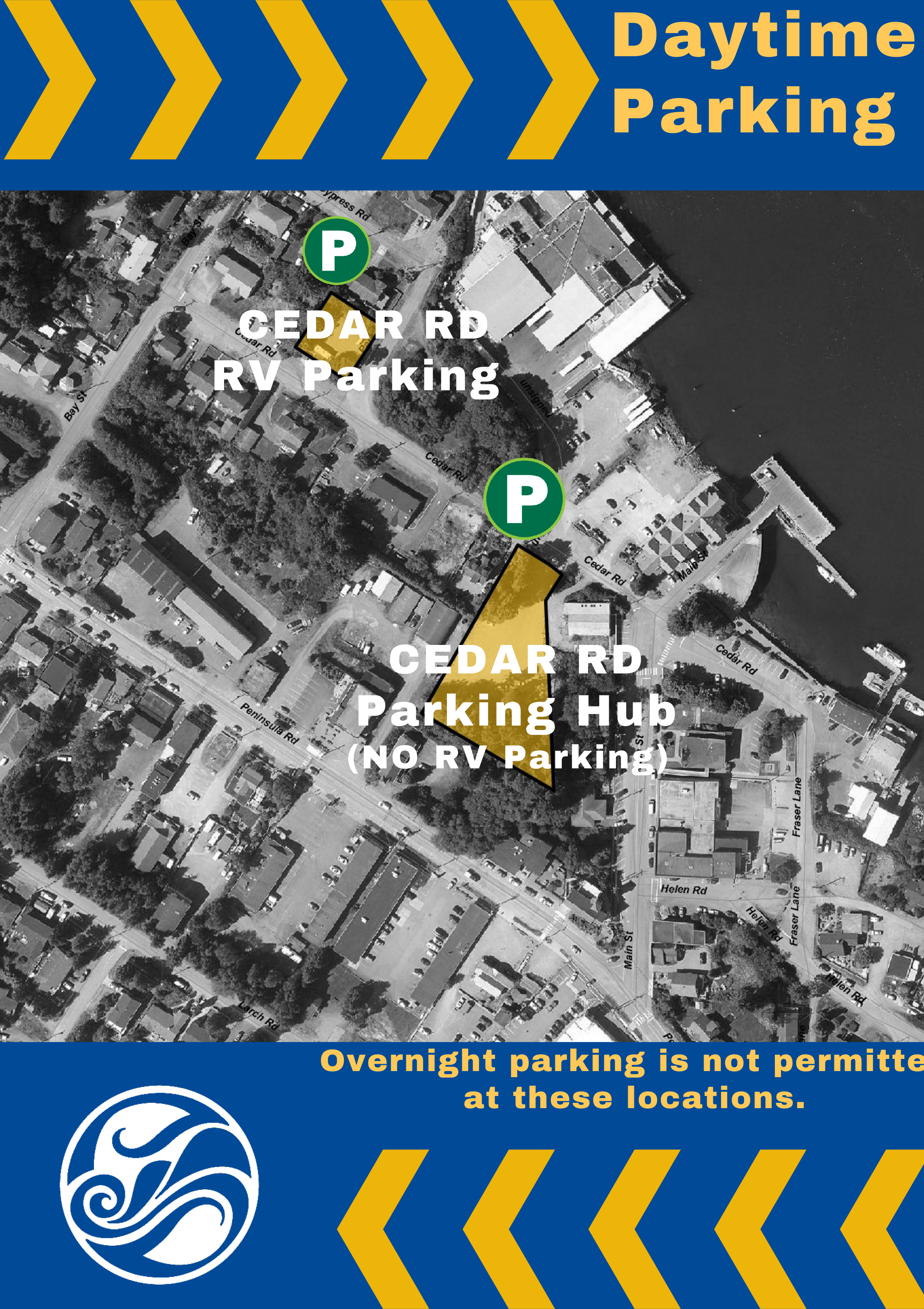 Ucluelet Daytime Parking RV and NO RV